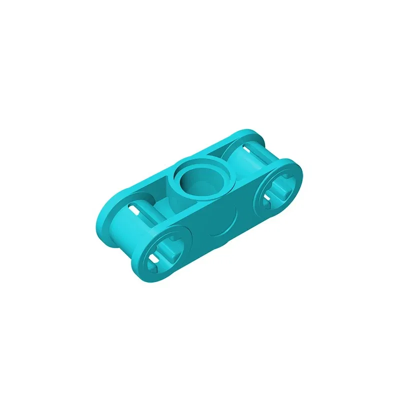 Color: army green - MOC PARTS GDS-935 Technical, Axle and Pin Connector Perpendicular 3L with Center Pin Hole compatible with lego 32184