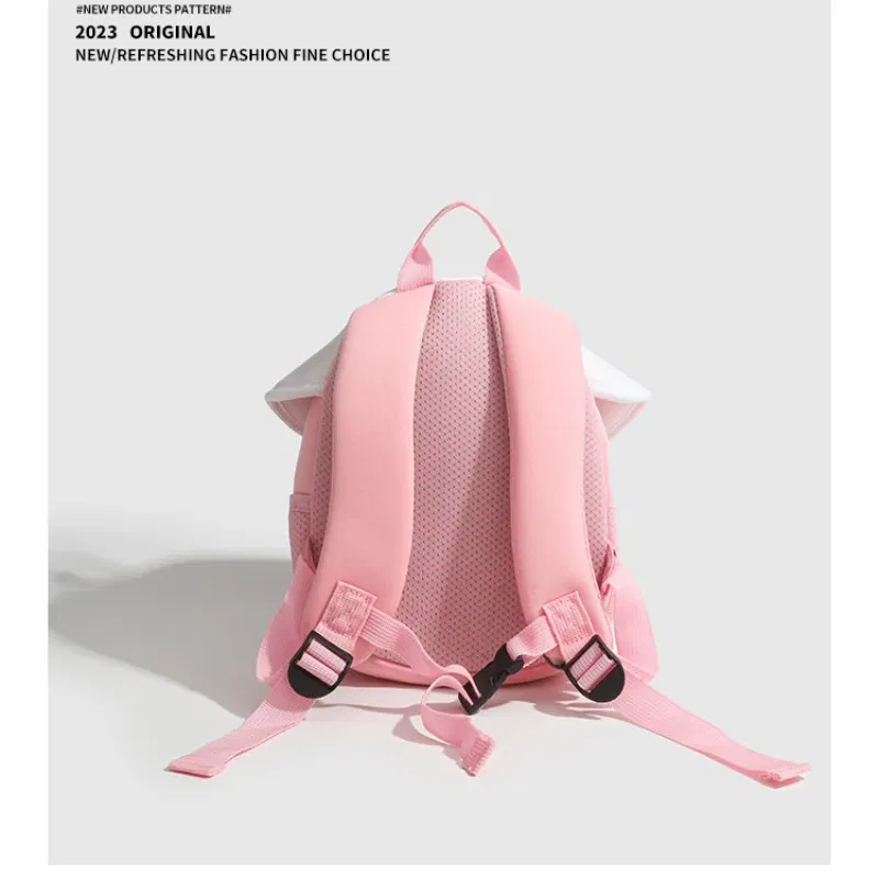 Color: Beige - 2024 New Design Toddler Girls Backpack Mini Cute Mushroom Backpack Popular Children Backpack in Kindergarten Kids Bag for Girls