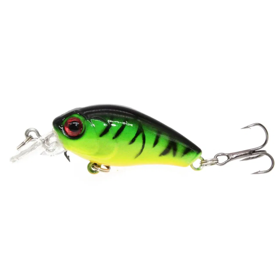 Color: Red - 1PCS Wobblers Quality Crankbait Simulation Fishing Lure 4.5cm 3.8g Jerkbait Floating Hard Bait Bass Carp Pesca Fishing Tackle