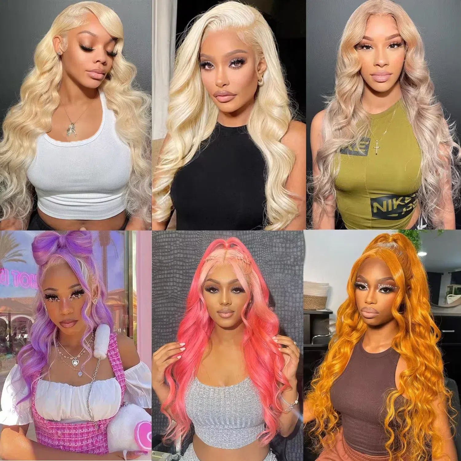 Hair Color: #18, Stretched Length: 30inches, Density: 120%, Ships From: CHINA - Blonde 613 HD Lace Frontal Wig 13x6 Body Wave HD Lace Frontal Wig 613 Colored Human Hair Wigs 30 Inch Long Loose Deep Wig Blonde