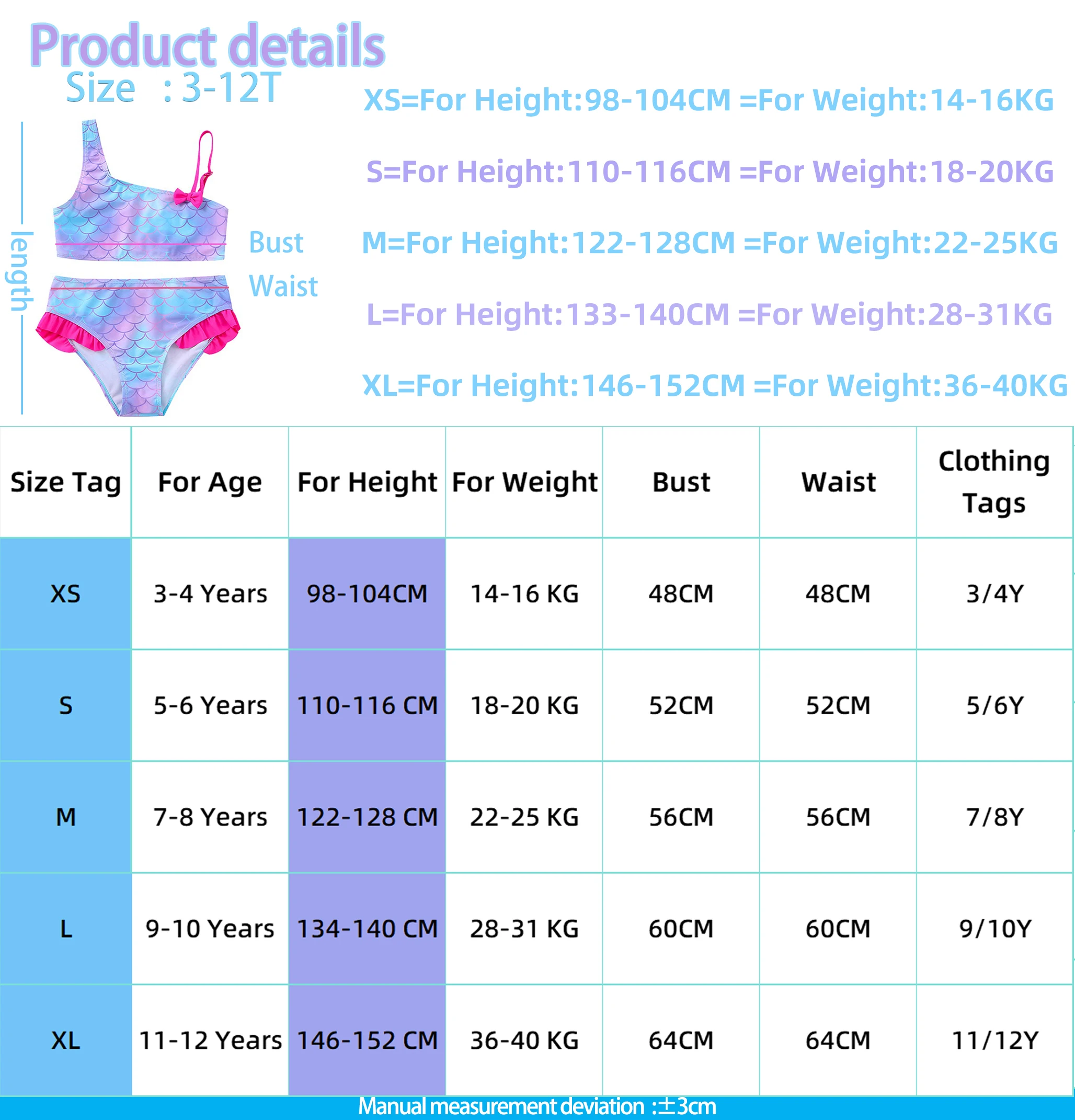Color: Champagne, Size: L - Lilo Stitch Girls Tankini Swimsuits Summer Beach wear Children Kids Wear Bathing Suits Two-pieces Bikini Dresses Fashion