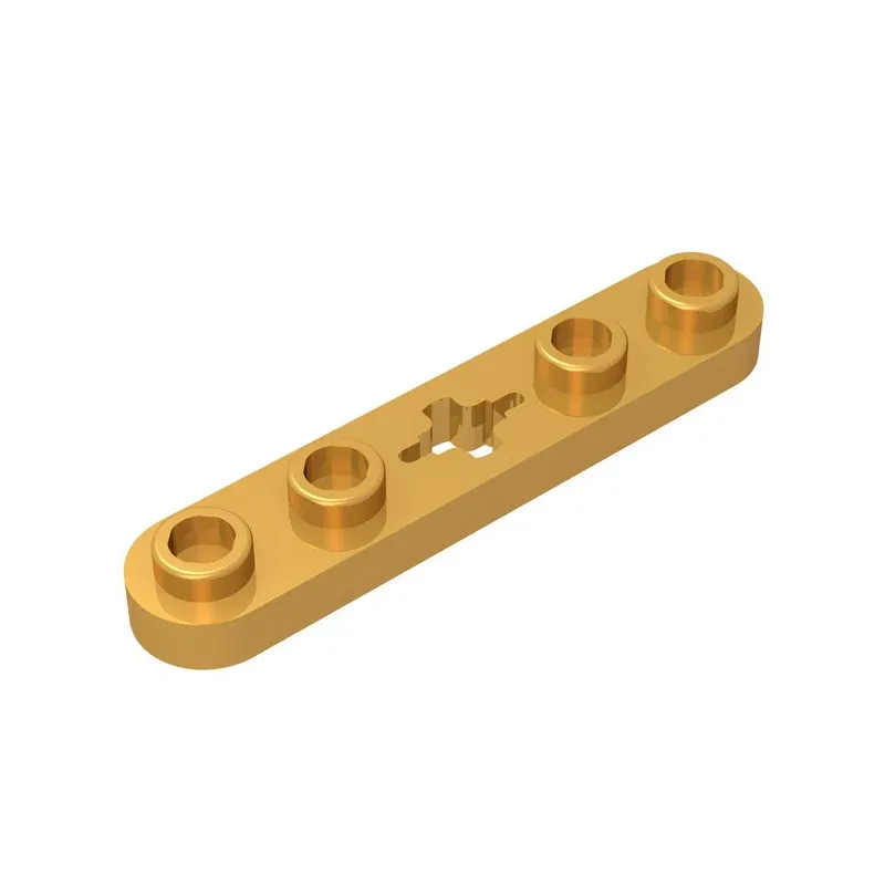 Color: VIOLET/?«?—?…° - Gobricks GDS-900 Plate 2 x 4 Technical, Plate 1 x 5 with Smooth Ends, 4 Studs and Center Axle Hole compatible with lego 32124