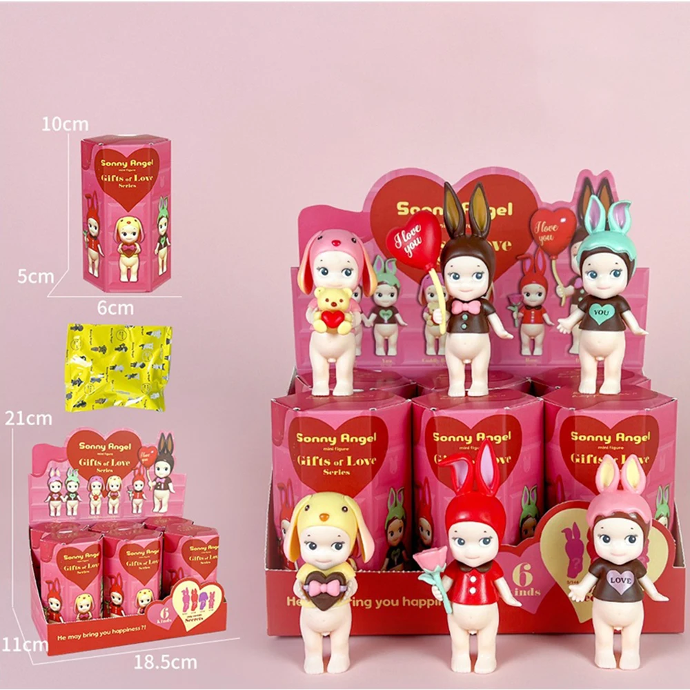 Color: PURPLE - Angel Good Luck Standing posture Sunny Angel Doll Blind Box Hot Selling Trendy Play Handmade Car Cake Ornament