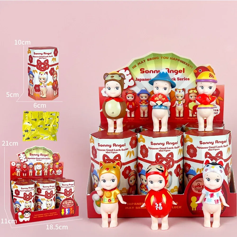 Color: PURPLE - Angel Good Luck Standing posture Sunny Angel Doll Blind Box Hot Selling Trendy Play Handmade Car Cake Ornament