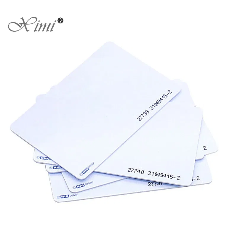 Color: BROWN - 26/37bit 125khz H-ID card Prox Clamshell 1326  Card RFID Rewritable Proximity Thick Writable Rewrite Access control rfid Card
