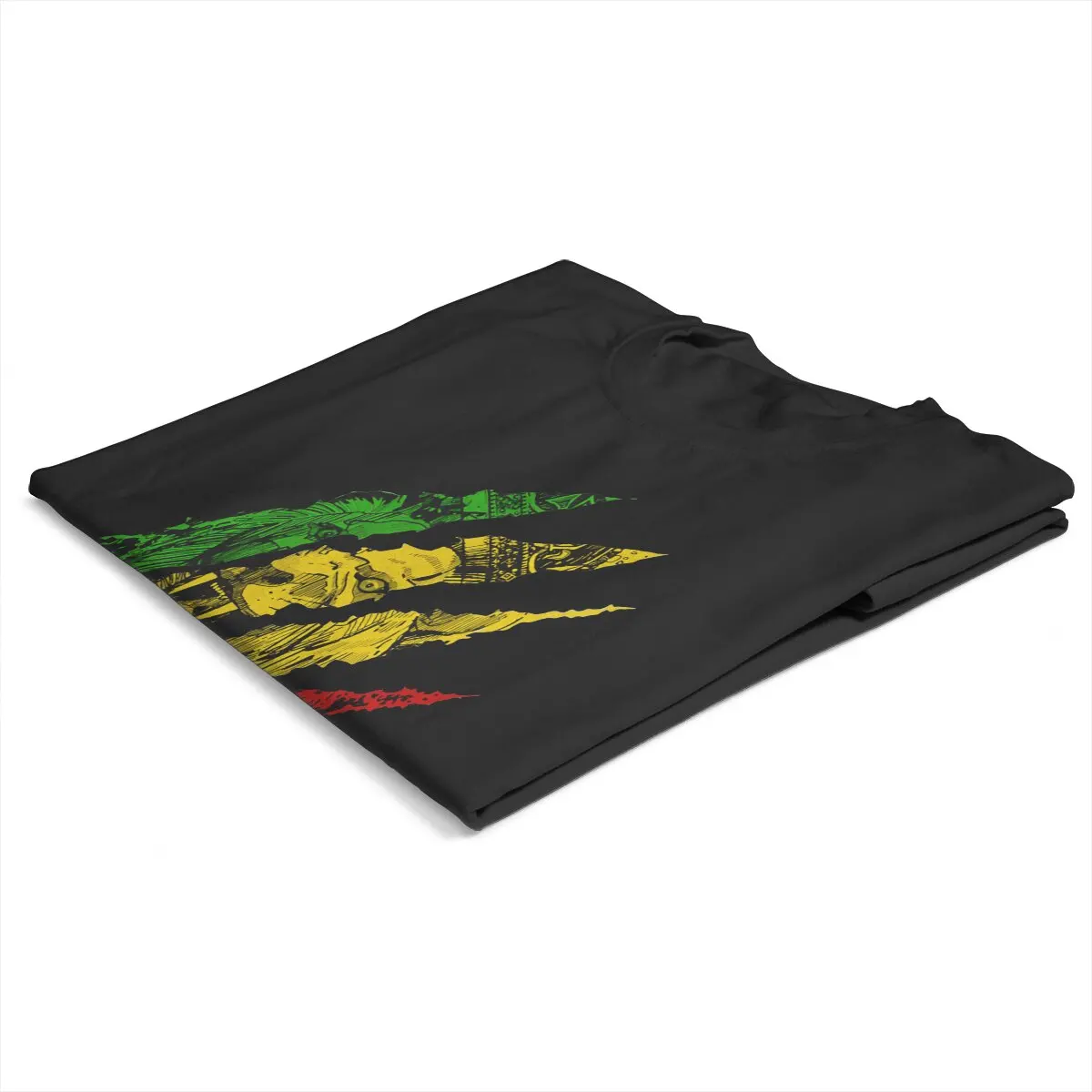 Color: black, Size: M - Rasta Design Polyester TShirts Warrior Lion Of Judah King Rasta Reggae Jamaica Roots Distinctive Homme T Shirt