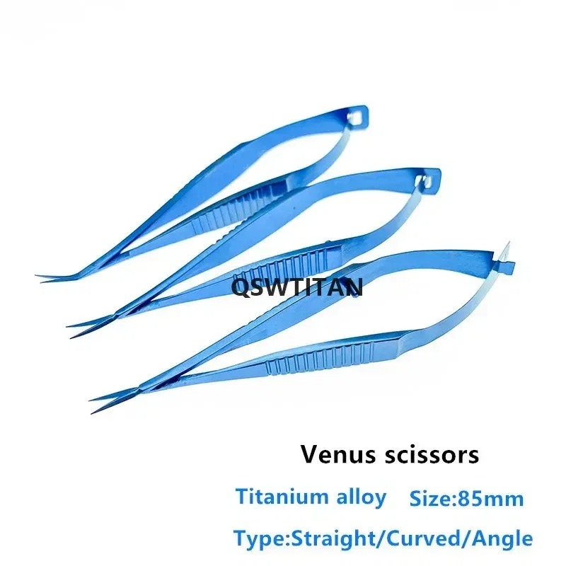 Color: 4 - 8.5cm Venus scissors Ophthalmic microsurgery surgical scissors animal experiment tool