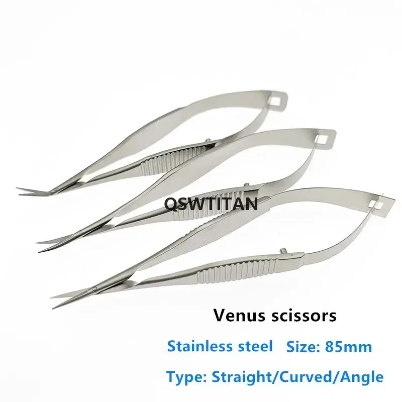 Color: 4 - 8.5cm Venus scissors Ophthalmic microsurgery surgical scissors animal experiment tool
