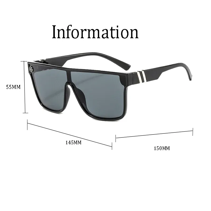 Lenses Color: PURPLE - Mixed blue mirror UV protection lens Men's sunglasses Retro fashion Square Blender Men's sunglasses 68009: With box