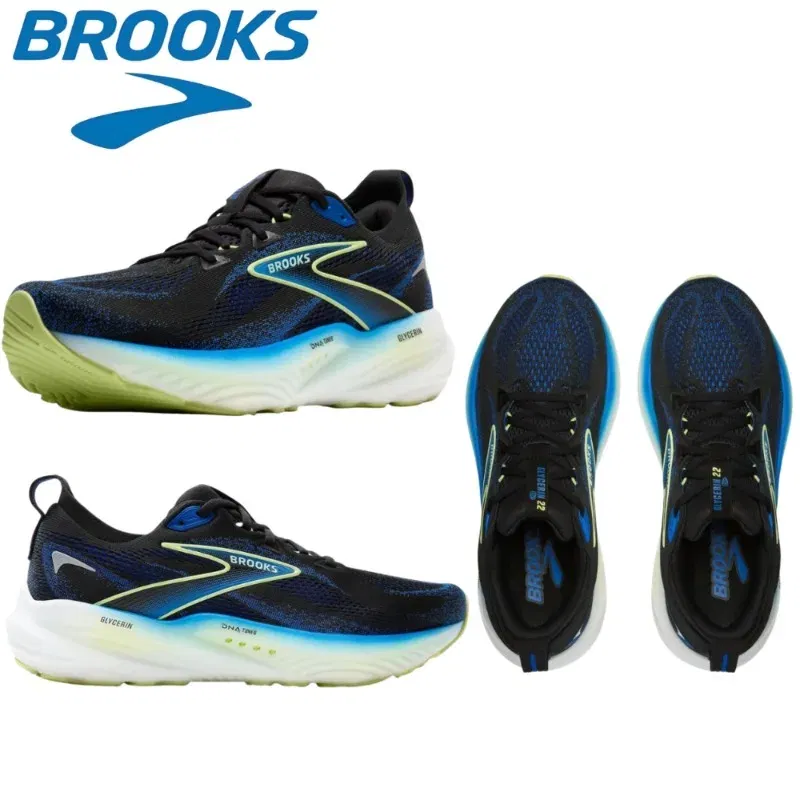 Color: Beige, Shoe Size: 41 - Brooks Women?™s &Men?™s Glycerin 22 Neutral Running Shoe Provides A Perfect Blend of Cushioning and Responsiveness