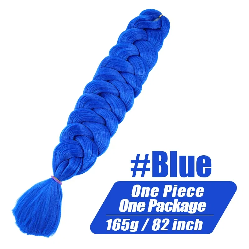 Color: P4/30, Stretched Length: 32inches, Ships From: CHINA, Bulk Buy: 3Pcs/Lot - Synthetic Braiding Hair Wholesale 82Inch 165g Ombre Braiding Hair Packs Jumbo Braid Hair For Women DIY Hairstyle Blue Grey