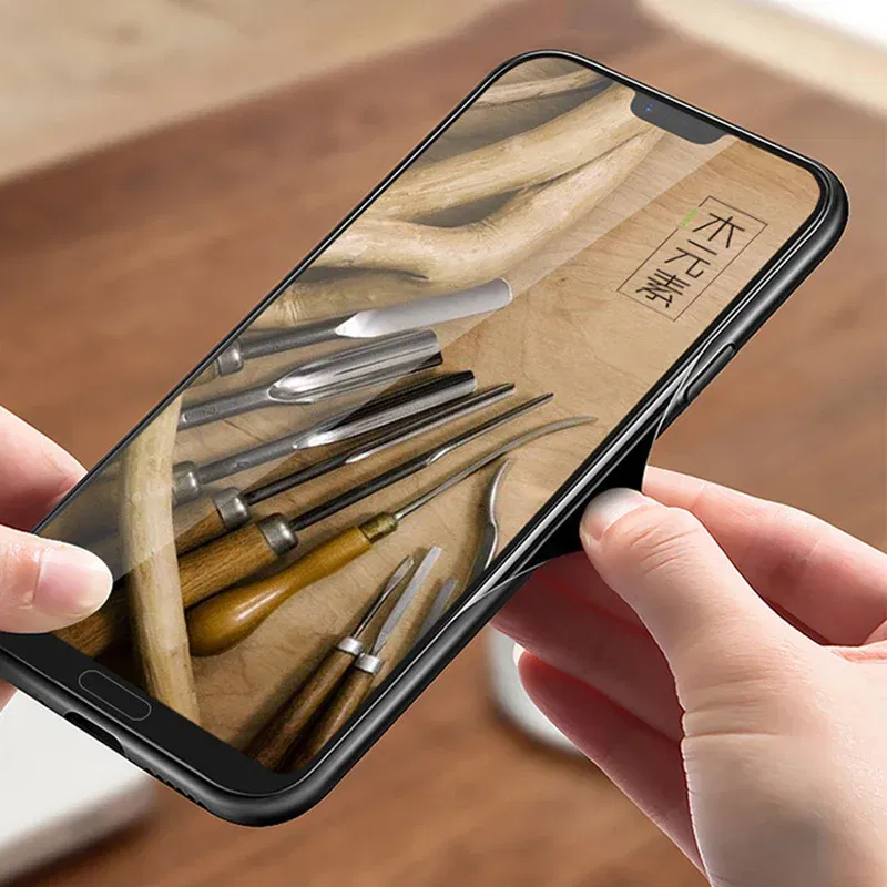 Color: GRAY, Material: NEOPRENE - Natural Wood Wooden TPU Case For Samsung Galaxy Note 20 Ultra S24 S23 S21 Ultra S20 FE S10 Plus Case Cover Phone Shell Skin Bag