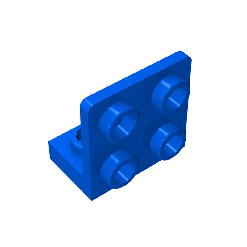 Color: Yellow, Size: S - 10 pcs lot 99207 Bracket 1x2-2x2 Inverted Building Blocks Moc Accessories Compatible with Brick Toys Children