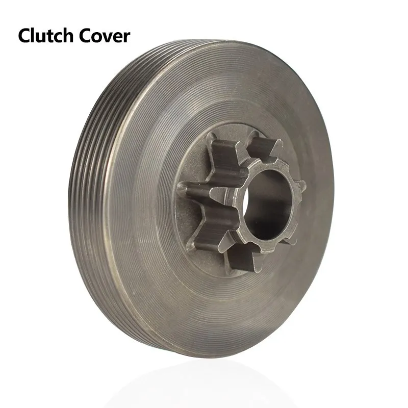 Size: 16 Inches - XCAN Clutch Drum+Clutch Cover+Needle Bearing For 4500 5200 5800 45cc 52cc 58cc Chainsaw Replacement Parts
