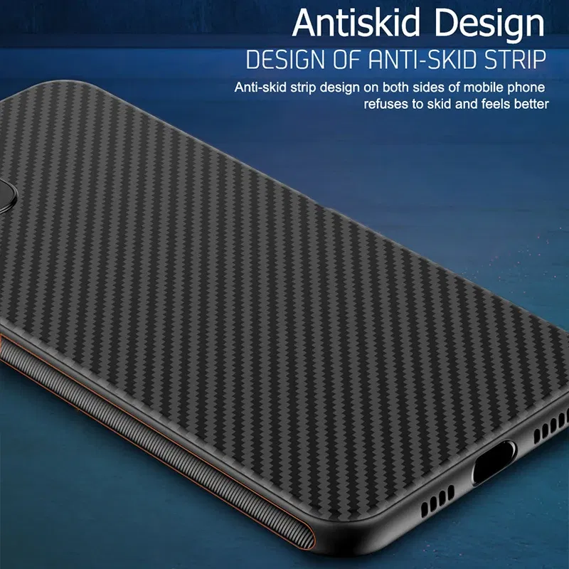 Color: black, Material: EVA - Luxury Carbon Fiber Silicone Case for iPhone 13 11 12 14 15 16Pro Max XSMAX XR XS  X SE 5 6 6S 7 8 14Plus  Protective Soft Cover