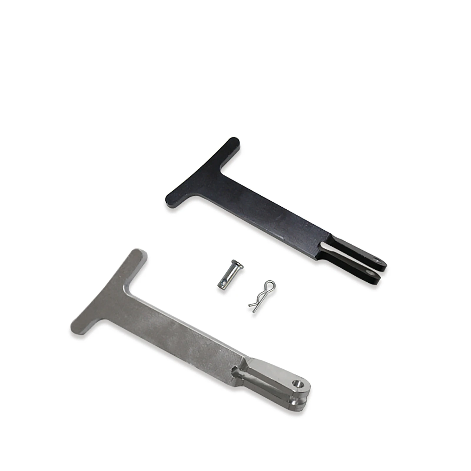 Color: Silver - Hood Latch Release Pull Handle Set Billet Aluminum for VW GTI Golf Jetta R32 MK4