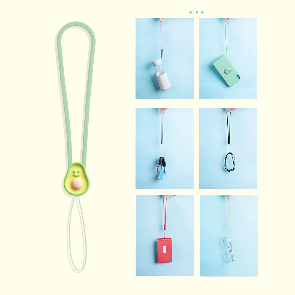 Color: Red / Pink, Material: Silicon, Ships From: CHINA - Mobile Phone Rope Earphones Silicone Wrist Strap Ccd Camera Usb Key Chain Strawberry Fruit Decoration