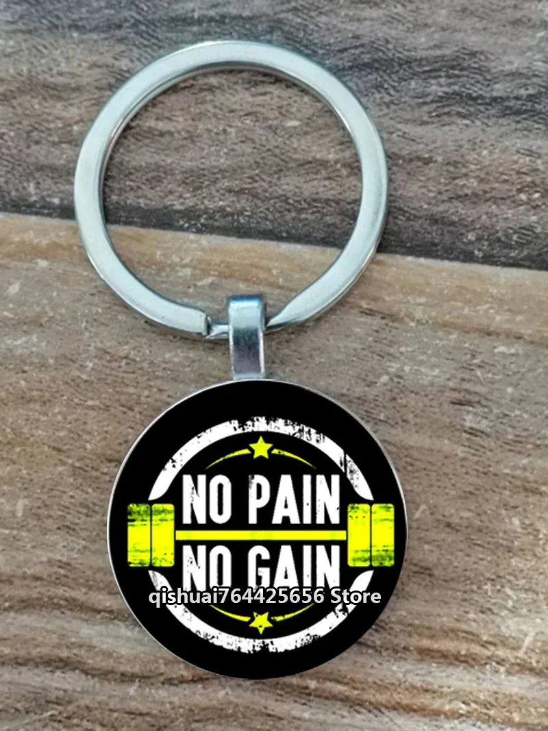 Color: Ivory - Gym Keyring Keychain Suitable For Bodybuilding Athletes Heavy Men Boys Bodybuilding Sports Unisex Men Tactical Rock Keyring Keyc