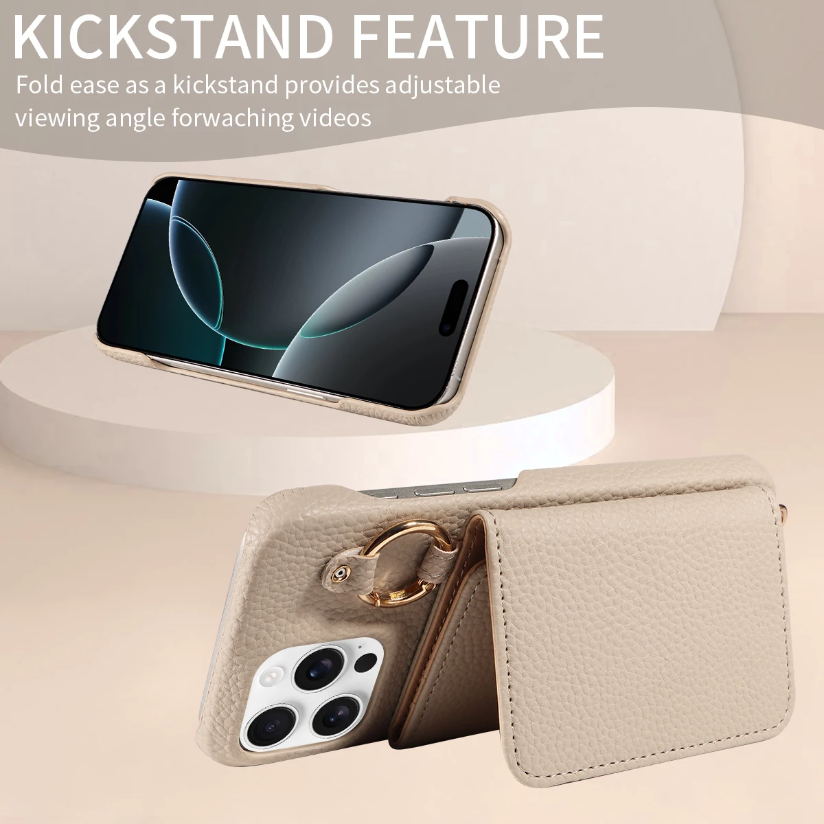 Color: Red, Bundle: Case & Strap, Material: Artificial Leather, Compatibility by Model: iPhone 12 - For IPhone16 15 Pro Max 14 13 12 Series PU Leather Magsafe Magnetic Wireless Charging Shockproof Crossbody Wallet Phone Case