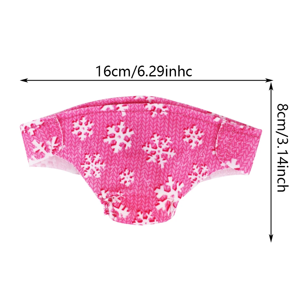 Color: goose yellow - Reborn Doll Panties,Cute Pattern Underwear Panties Accessories Fits 43Cm Newborn Baby Doll,18 Inch American Girl Doll,Girl Gifts