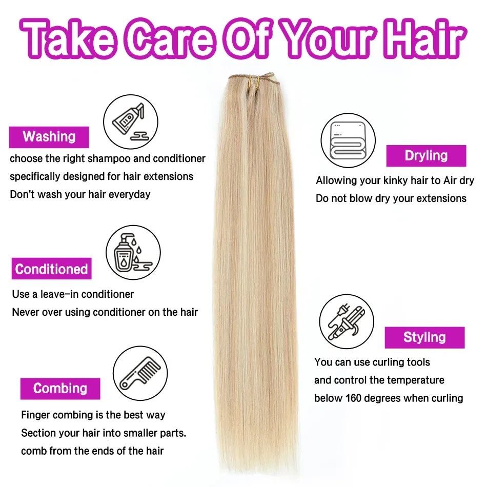 Color: P16/24, Length: 18 inches - SOVO Clip In Hair Extensions Human Hair 3 Pieces Bone Straight Clip Ins Hair Extension 60-90G Real Natural European Hair 12-26"
