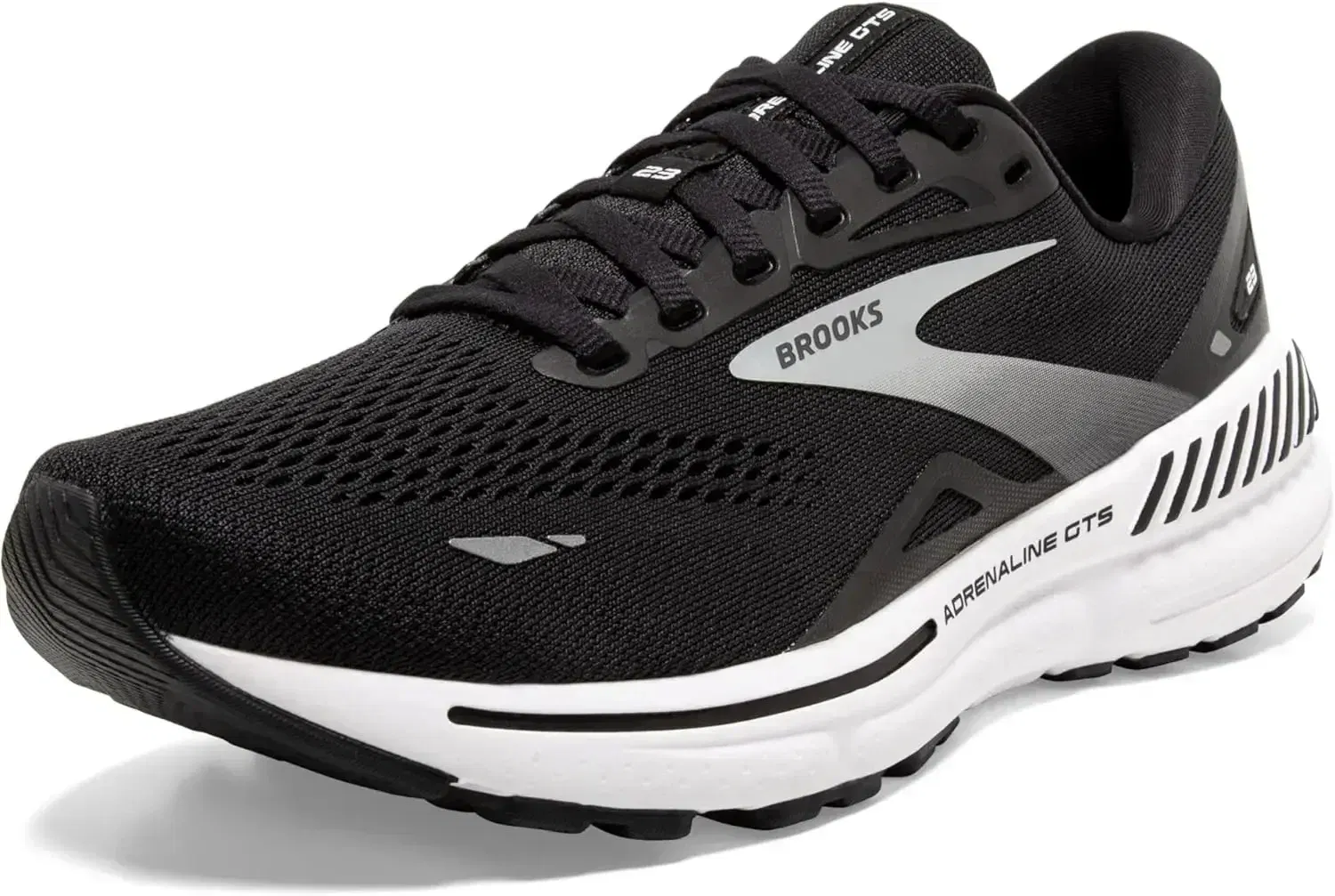 Color: Silver, Shoe Size: 42 - Brooks Men?™s Adrenaline GTS 23 Supportive Running Shoe