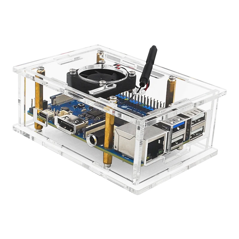 Bundle: Bundle 8, Color: Black - Orange Pi 3B 8GB 4GB 2GB RAM Rockchip RK3566 WiFi5+BT 5.0 Gigabit LAN Port Single Board Run Android Linux OpenHarmony OS Mini PC