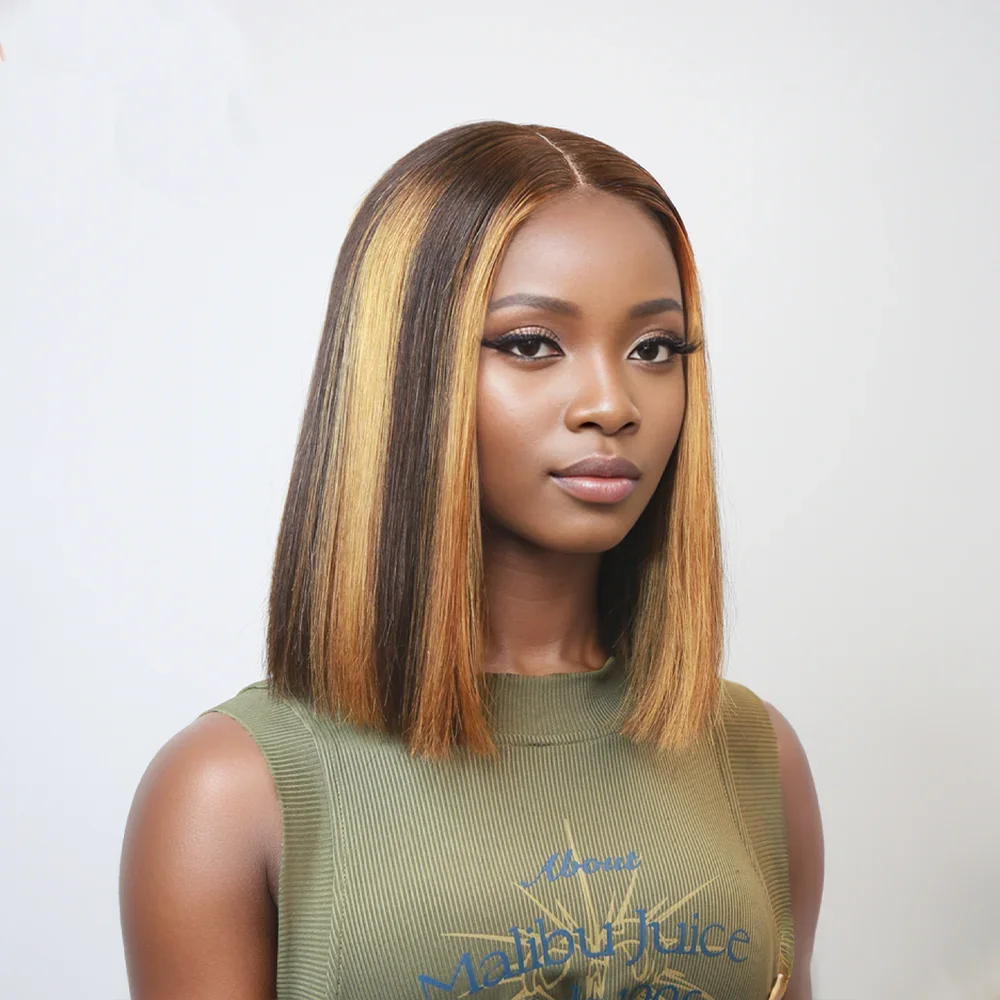 Hair Color: #99J, Stretched Length: 10inches, Density: 100% - 250% Density Super Double Drawn Bob Wig Human Hair Gray Brazilian Straight 2x6 Glueless Lace Closure Wigs For Women Pre Plucked