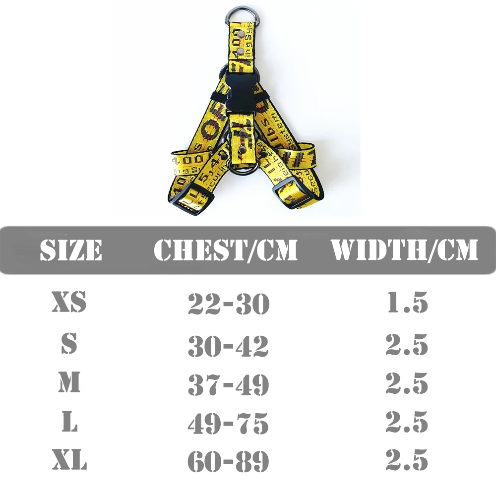 Color: GRAY, Size: XS - Fashion Dog Collar Leash Set Gold Chain Nylon Pets Dog Collar Leash Long Rope Lettered Collar Perro Collar For Pitbull Puppy Dog