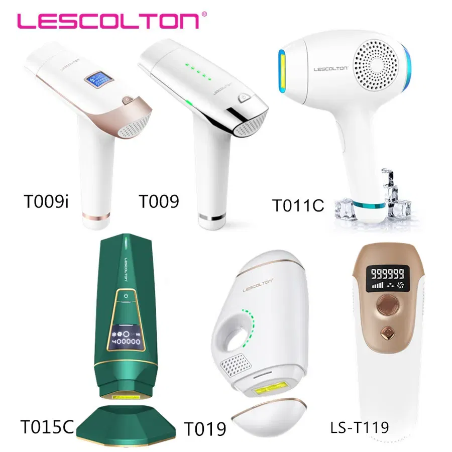 Color: WHITE, Ships From: CHINA - Lescolton IPL Laser Permanent  Hair Removal Device Bikini Trimmer Laser Epilator for Women Men Facial Armpit Bikini Beard Legs