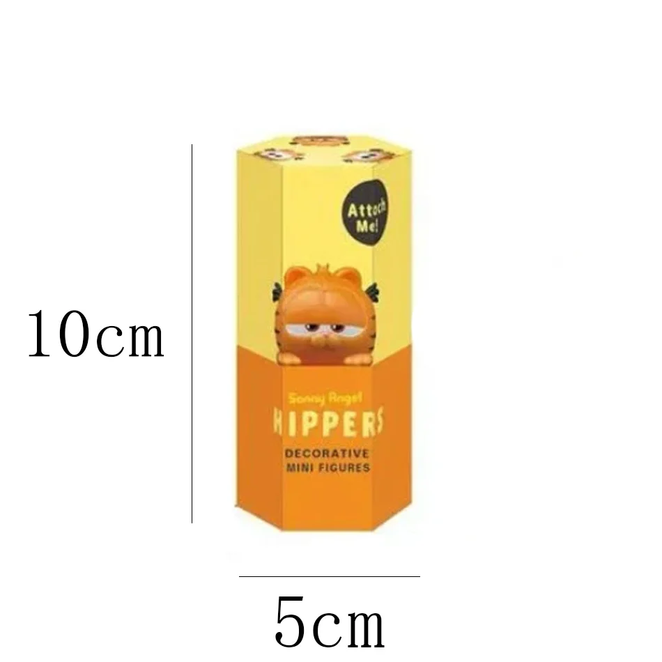 Color: Blue - Nieuwe Garfield Sonny Angel Blind Box Capybara Anime Figuren Ornamenten Poppen Fans Kinderen Kerstcadeau