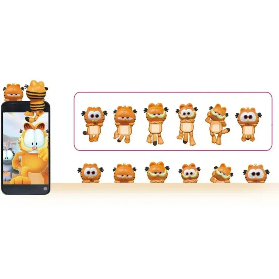 Color: Blue - Nieuwe Garfield Sonny Angel Blind Box Capybara Anime Figuren Ornamenten Poppen Fans Kinderen Kerstcadeau