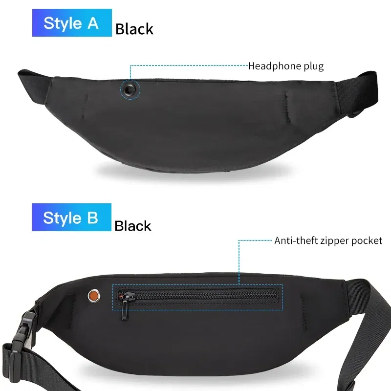 Color: Beige - Heroic Knight High Quality Waist Pack Man Casual Outdoor Travel Cross Shoulder Bag Fashion Sport Chest Bag Waterproof fanny Pack