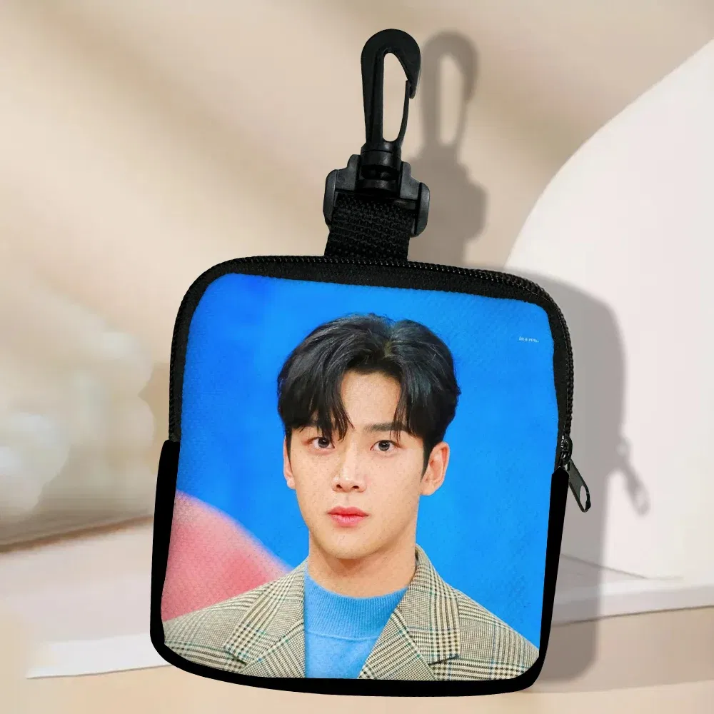 Color: Camouflage - SF9 Rowoon Zipper Coin Purse Women's Simple Handbag Card Package Coin Bag  Purse Key Earphone Pouch 3.3