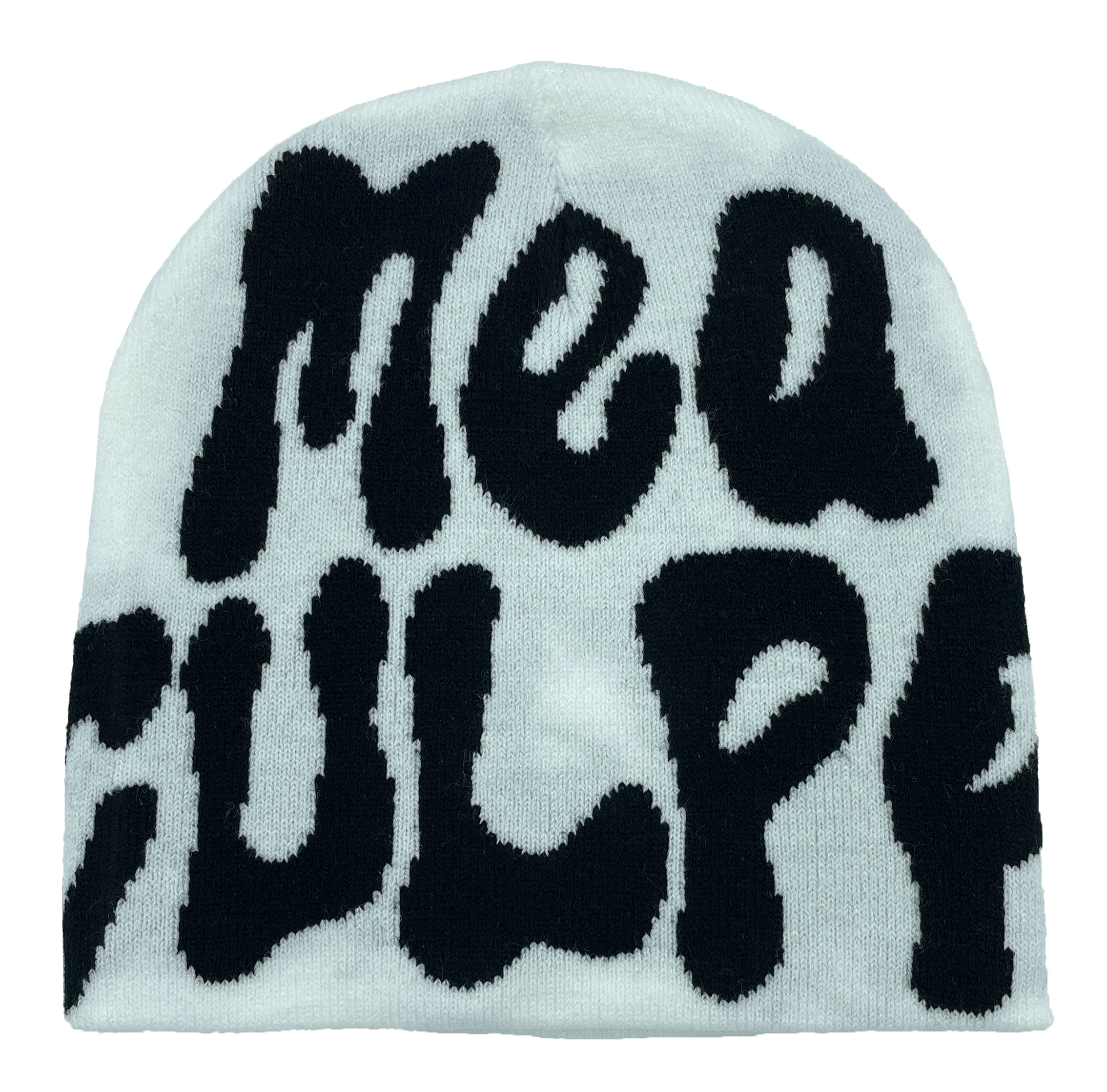 Color: Burgundy - Y2K Knitted Hats Men's And Women's Jacquard Hats Outdoor Riding Europe And The United States Fashion Warm Hat