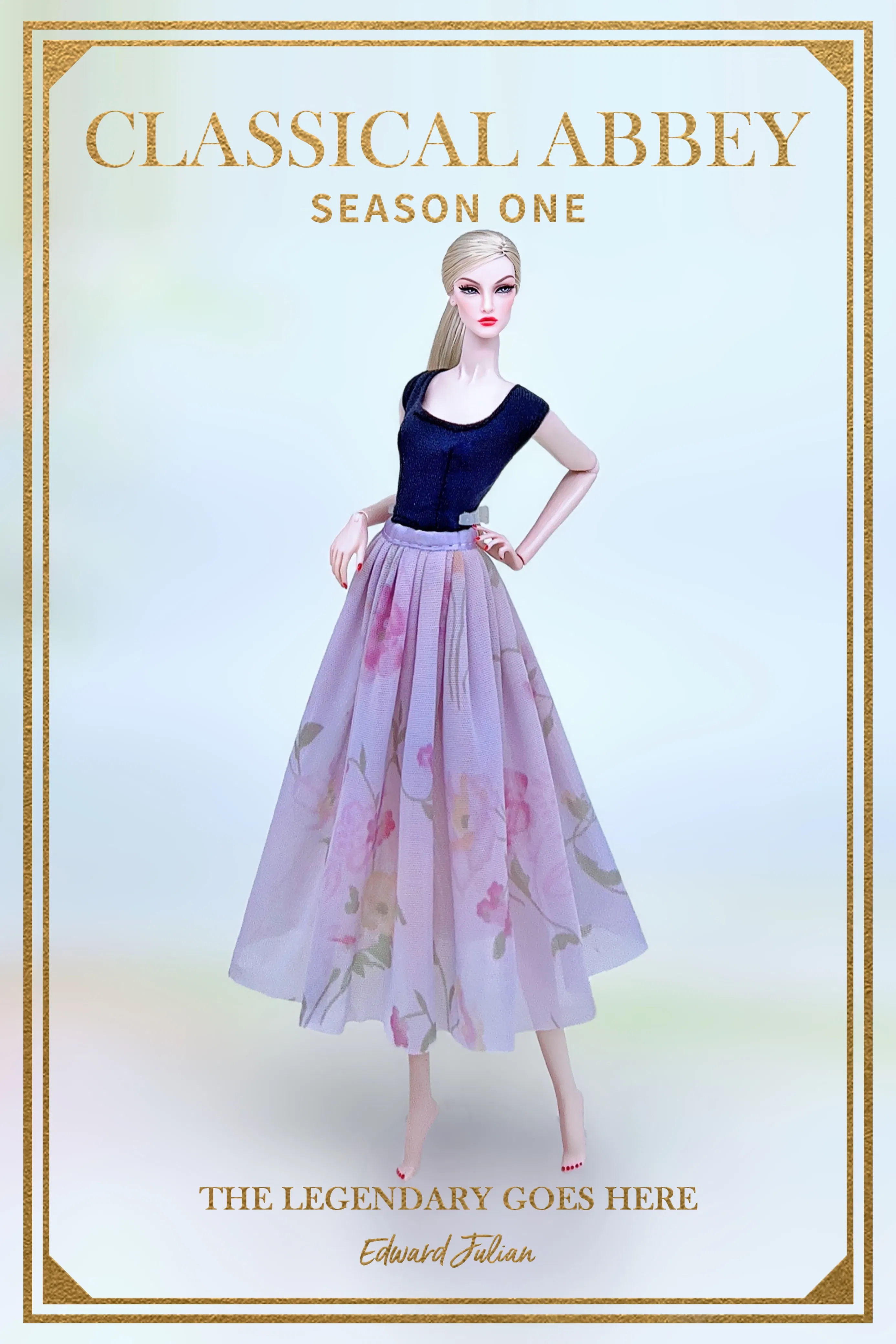 Color: Light green - clothes for barbie dolls and shoes