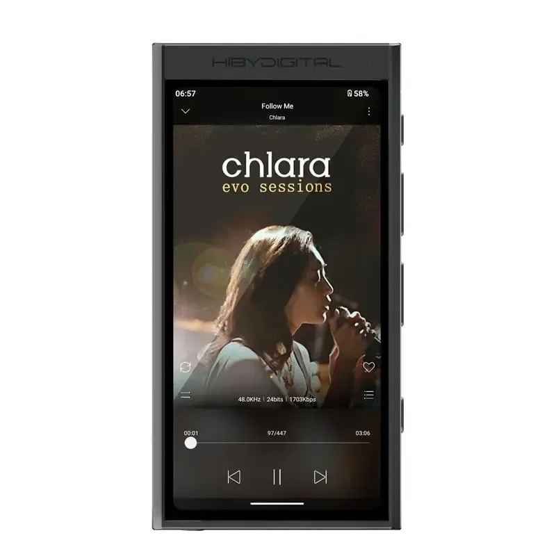 Color: WHITE, Memory Size: 32GB, Ships From: CHINA - New! HiBy Digital M300 Android 13 Music Player MP3 HiFi Audio Bluetooth WiFi USB DAC DSD FM Radio Dual Mic Built-in Speaker IPS