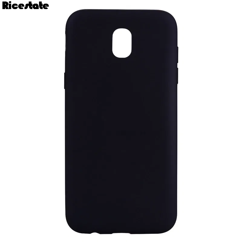 Color: Red, Material: PU - Solid color Case For Samsung Galaxy J5 J530 J3 J330 J7 2017 J730 J4 J6 Plus J8 2018 European version Matte Silicone soft case