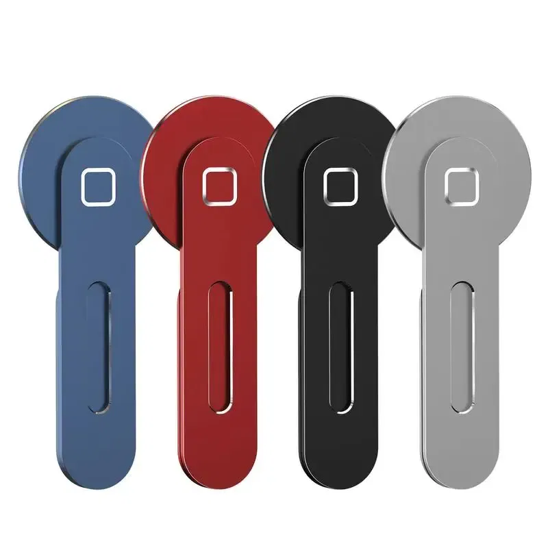 Color: ocean blue, Ships From: CHINA - Laptop Phone Holder Magnetic Mobile Phone Stands Foldable Computer Expansion Bracket Slim Portable Monitor Side Mount For Office