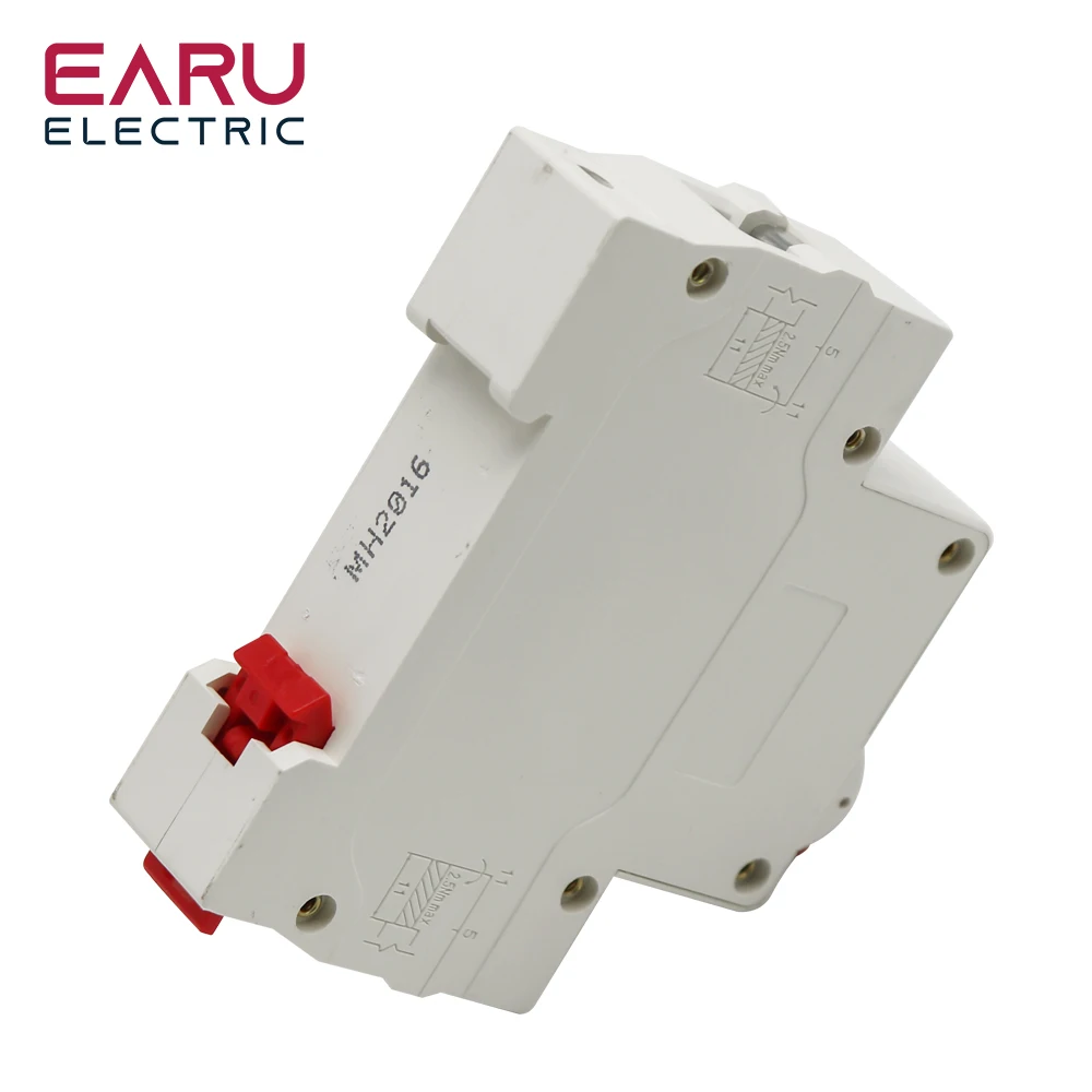 Rated Current: 40A, Ships From: CHINA - 1P AC MCB DZ47-63 C Type 230/400V~ 50HZ/60HZ Mini Circuit Breaker 3A 6A 10A 16A 20A 25A 32A 40A 50A 63A Mounting 35mm Din Rail
