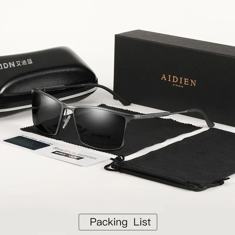 Lenses Color: Red, Frame Color: Emerald Green - Men's sunglasses myopia with diopter polarized  prescription glasses UC400 retro anti-glare driving goggles square black shades
