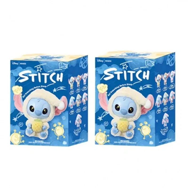 Color: Multicolor, Ships From: CHINA - 2025 Stitch Eat Something Before Sleep Series Blind Box Plush Dolls Pendant Cute Doll Mystery Box Surprise Toys Kids Gifts