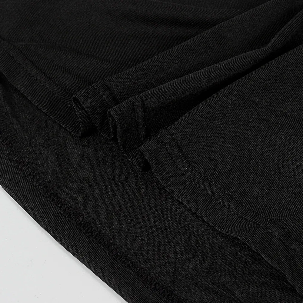 Color: black, Size: L - Men's Quick Dry Running T-shirt Workout Compression Shirt Turtleneck Long Sleeve Rash Guard Gym Base Layer Athletic Undershirt