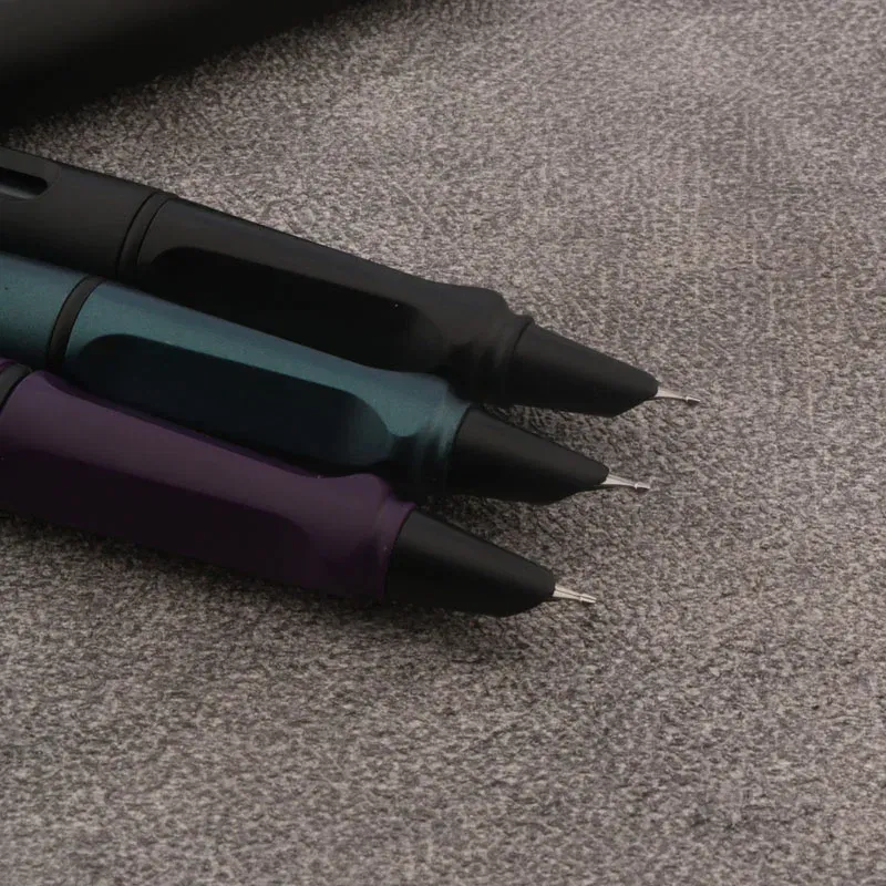 Color: Yellow - 1pc Naginata Fountain Pen Matte Blue Handmade Grinding 1.5mm Nib Business Office School Supplies Writing Pens