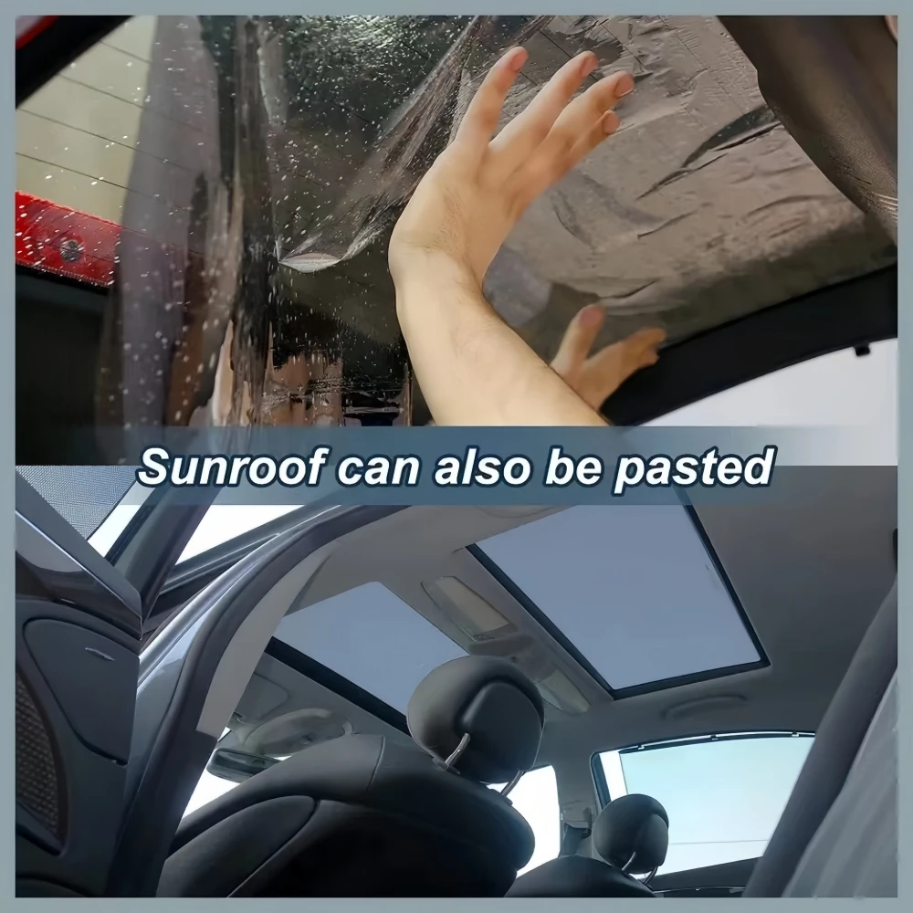 Size: 35*220cm - 3Mx50CM VLT Black Car Window Foils Tinting Film Home Window Glass Solar UV Protector Sticker Films Pearl Cotton Stick Box PAC