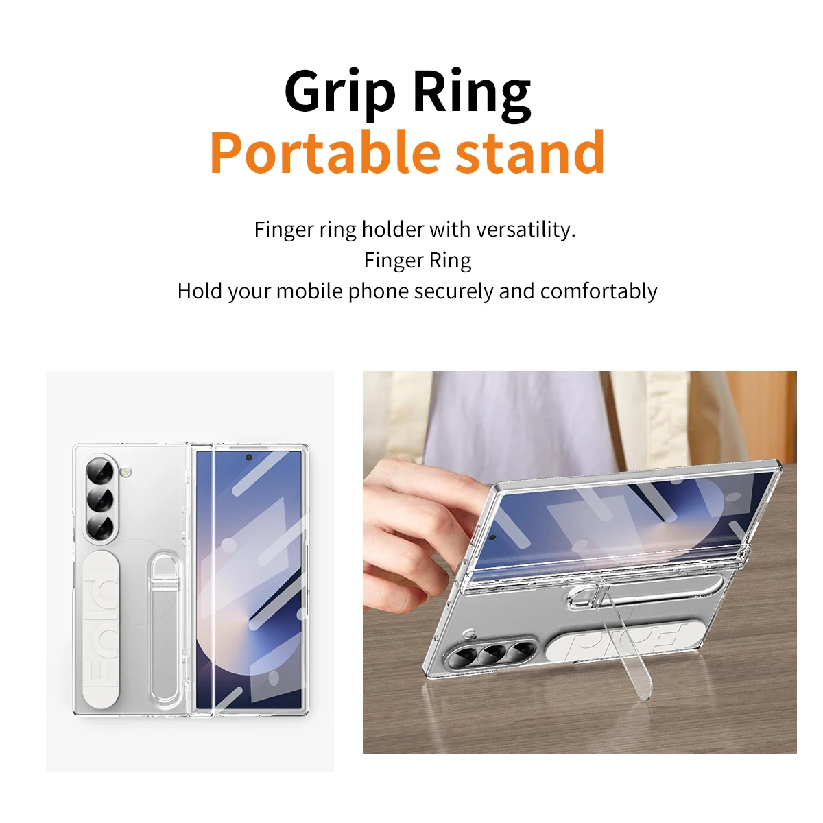 Color: Claret, Material: CANVAS - Touch Pen Case For Samsung Galaxy Z Fold 6 5 4 3 Skin Friendly Folding Hinge with Elastic Wrist Band Screen Tempered Film Cover