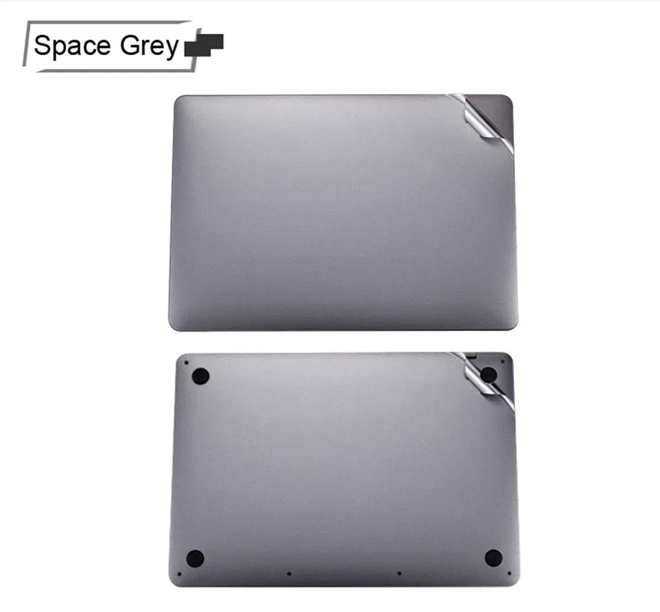 Color: GRAY, Application Laptop Size: 15" - Body Guard Protective Vinyl Decal Case Cover Skin For Apple Macbook Pro16" A2780 13" 15" A2681 A2779 A2485 Top/Bottom/Palmguard