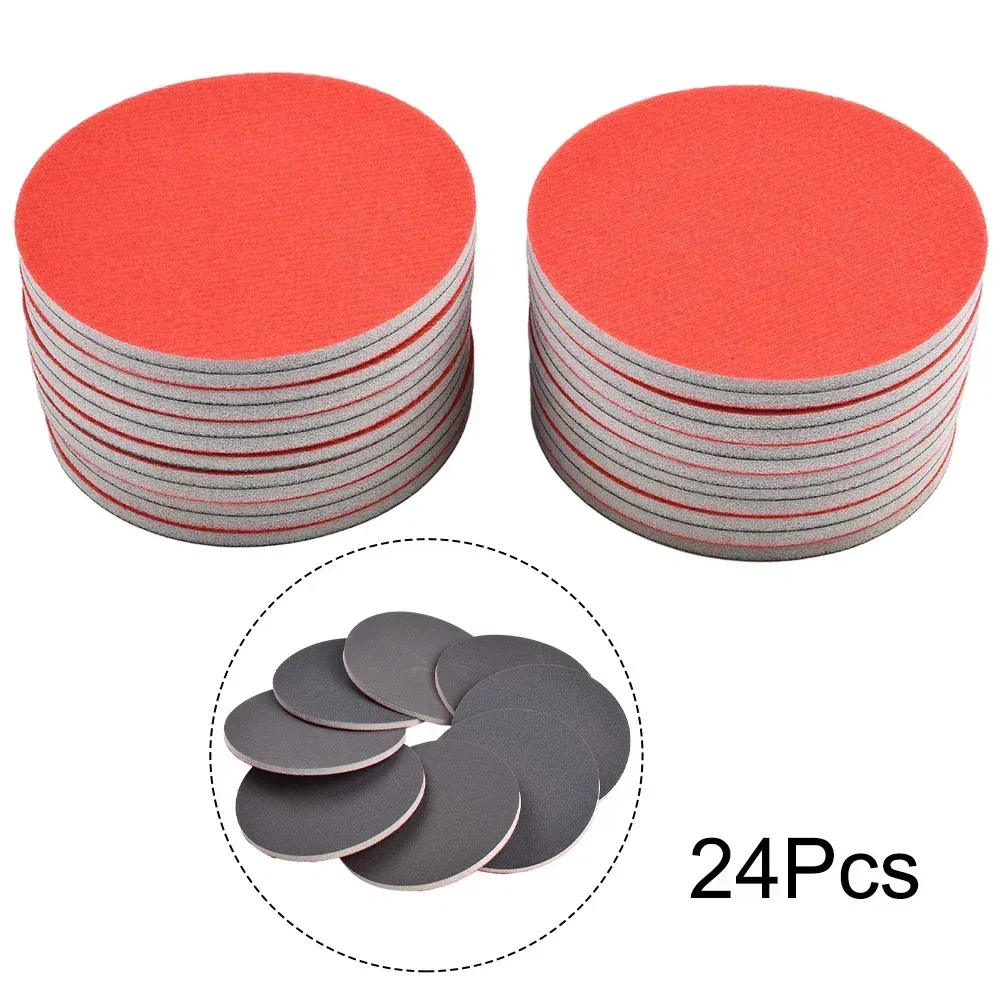 Color: PURPLE, Ships From: CHINA - Reinvent Bowling Ball Cleaning with 24 Pieces Sanding Pads Intensive Cleaning Polishing Five Grids Design for Multiple Choices