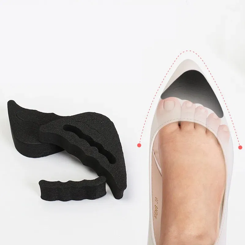 Color: Clear, Ships From: CHINA - High Heel Toe Plug Insert Shoe Big Shoes Toe Front Filler Cushion Pain Relief Protector Foot Care insert Women Shoes Accessories