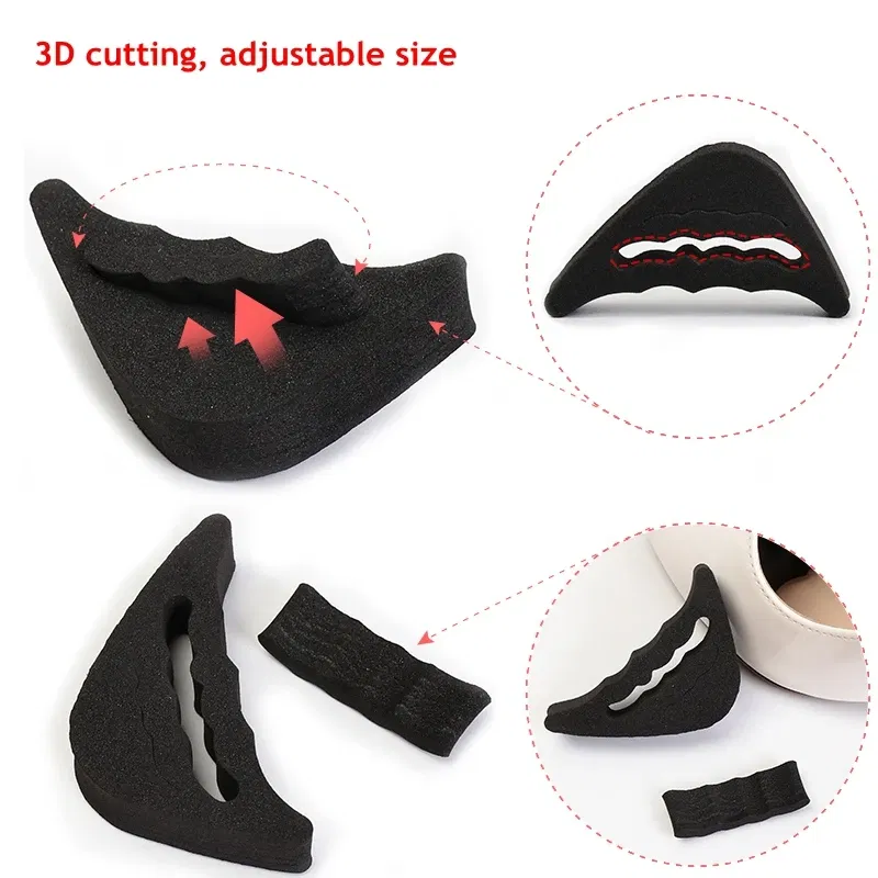 Color: Clear, Ships From: CHINA - High Heel Toe Plug Insert Shoe Big Shoes Toe Front Filler Cushion Pain Relief Protector Foot Care insert Women Shoes Accessories